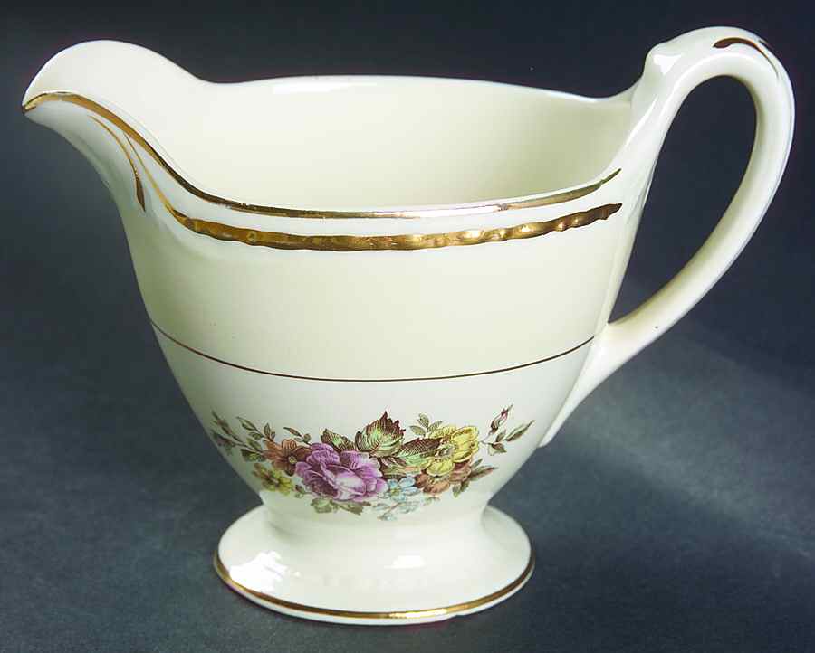 English Regency Creamer by Homer Laughlin -1