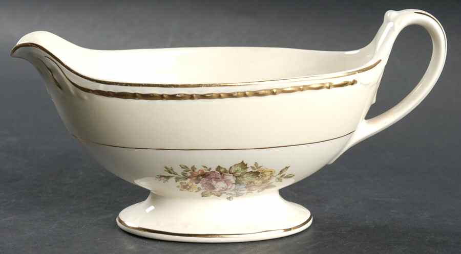 English Regency Gravy Boat by Homer Laughlin -1
