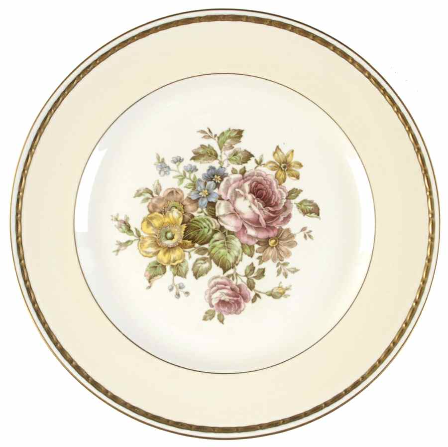 English Regency Luncheon Plate by Homer Laughlin -1