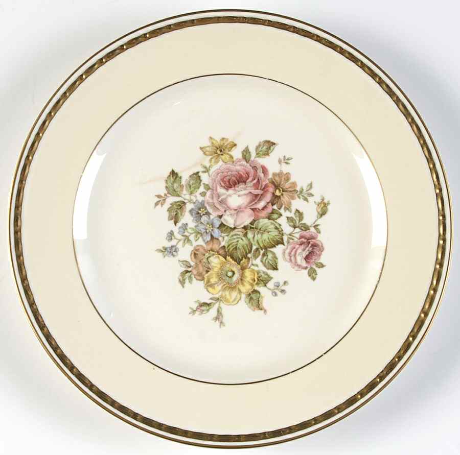 English Regency Dessert/Pie Plate by Homer Laughlin -1