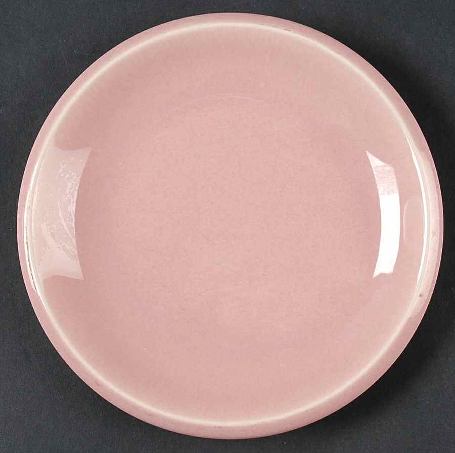 Epicure Dawn Pink Bread & Butter Plate by Homer Laughlin -1
