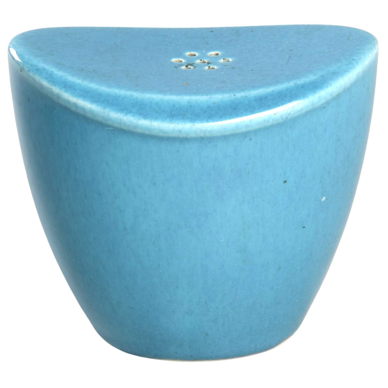 Epicure Turquoise Blue Pepper Shaker by Homer Laughlin -1