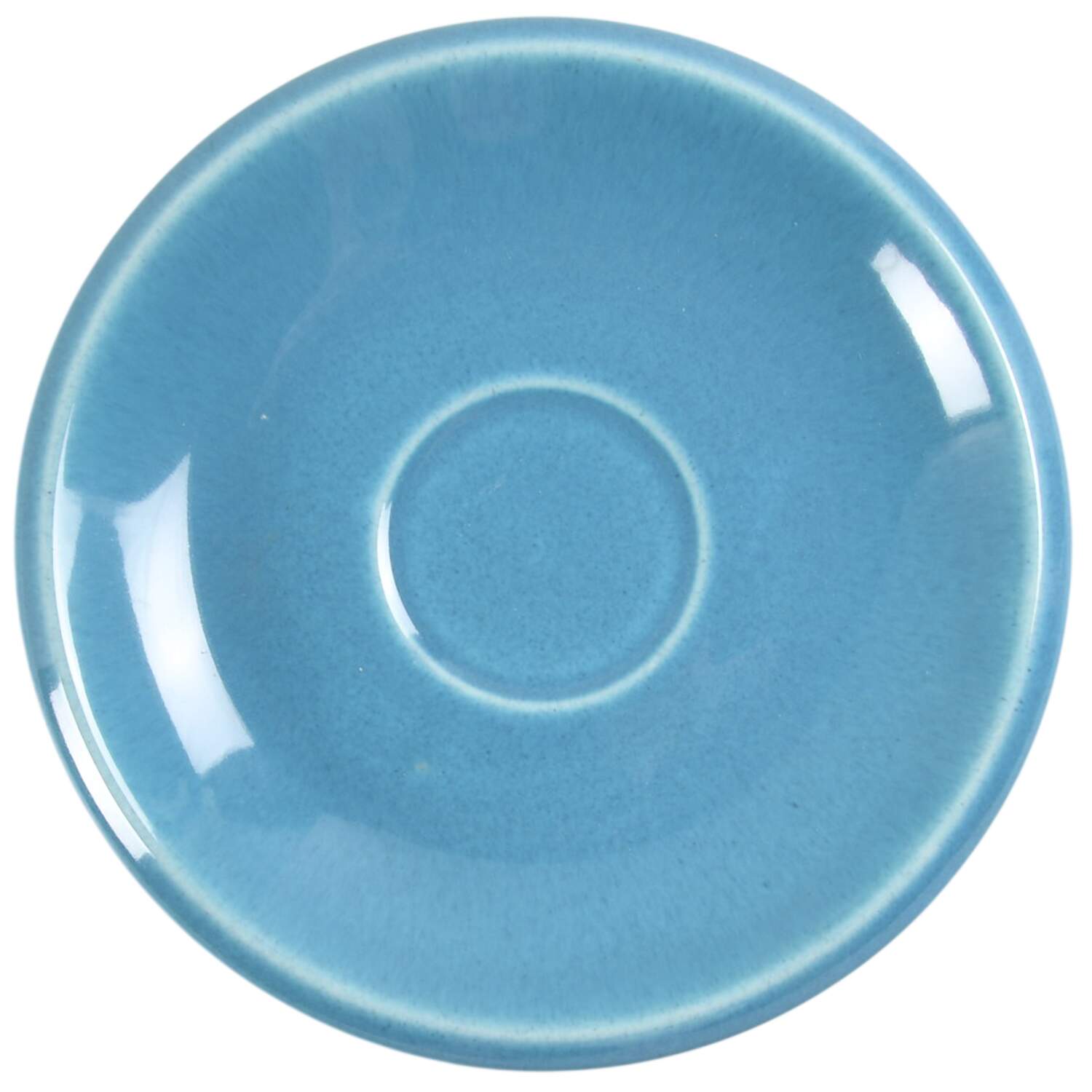 Epicure Turquoise Blue Saucer by Homer Laughlin -1