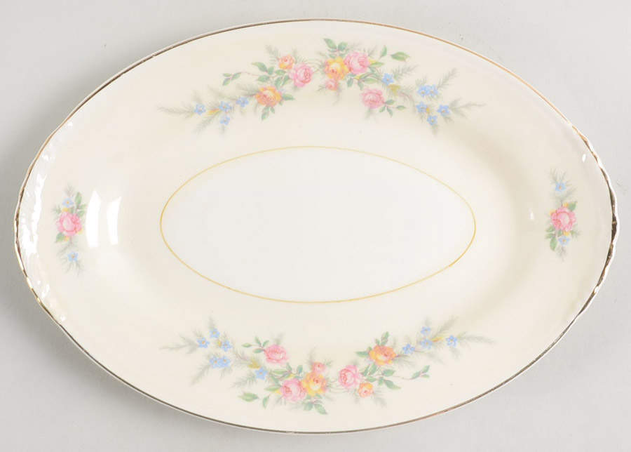 Ferndale Relish/Gravy Underplate by Homer Laughlin -1
