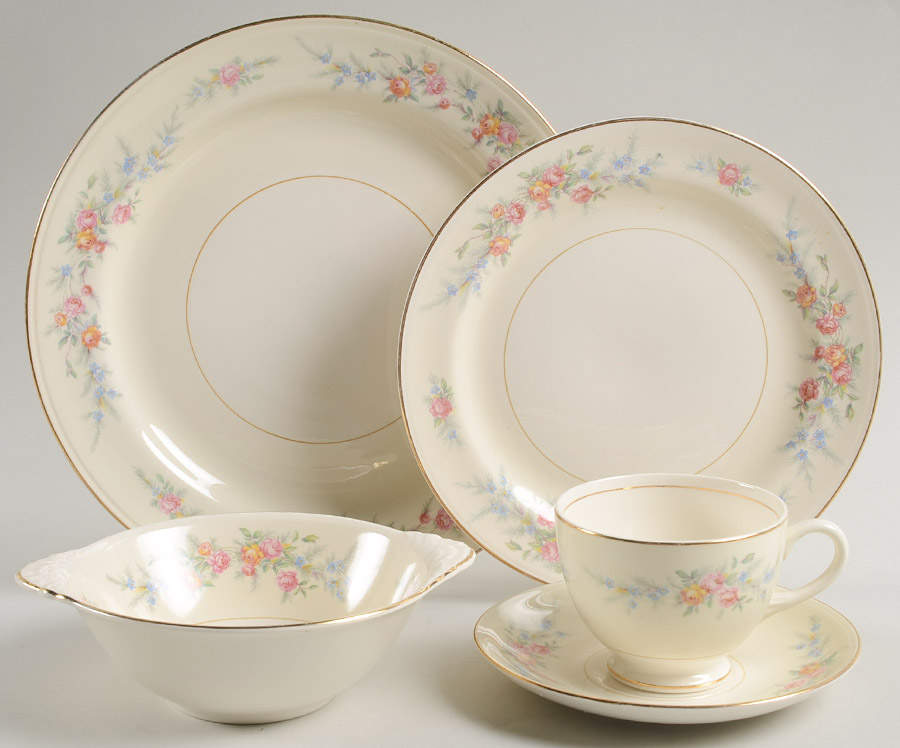 Ferndale 5 Piece Place Setting by Homer Laughlin -1
