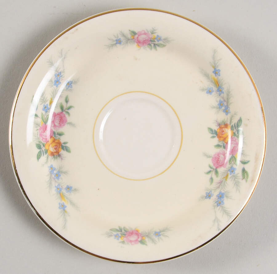 Ferndale Saucer for Demitasse Cup by Homer Laughlin -1