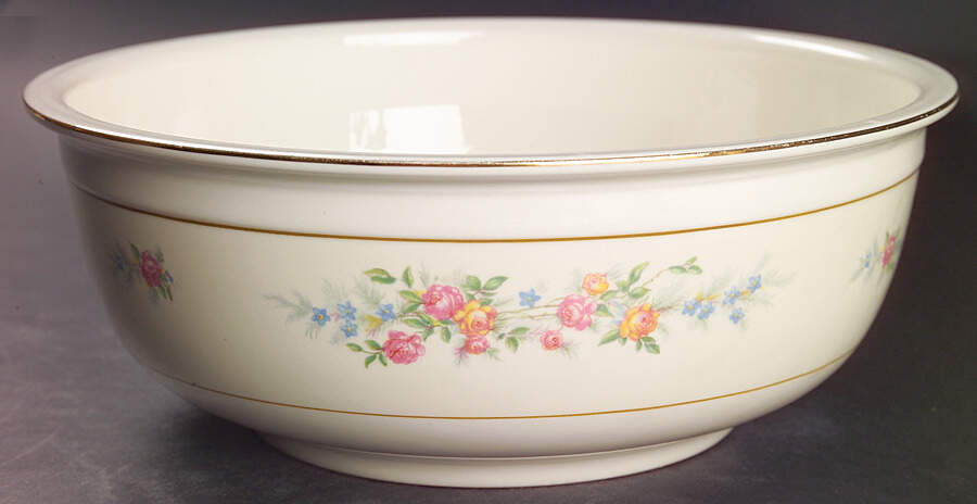 Ferndale 9" Salad Serving Bowl by Homer Laughlin -1