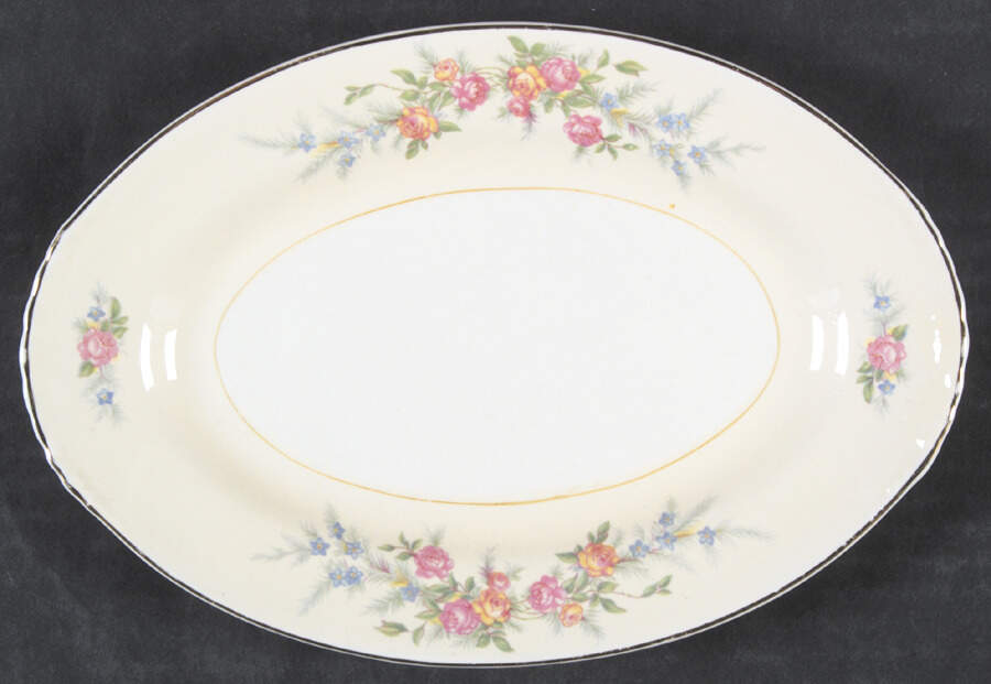 Ferndale Relish/Gravy Underplate by Homer Laughlin -1