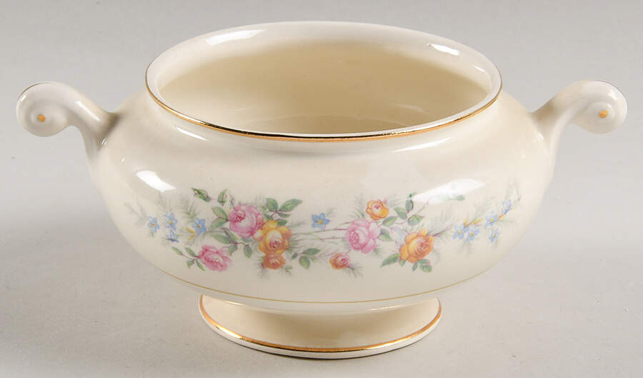 Ferndale Sugar Bowl No Lid by Homer Laughlin -1