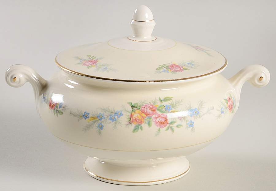Ferndale Sugar Bowl & Lid by Homer Laughlin -1