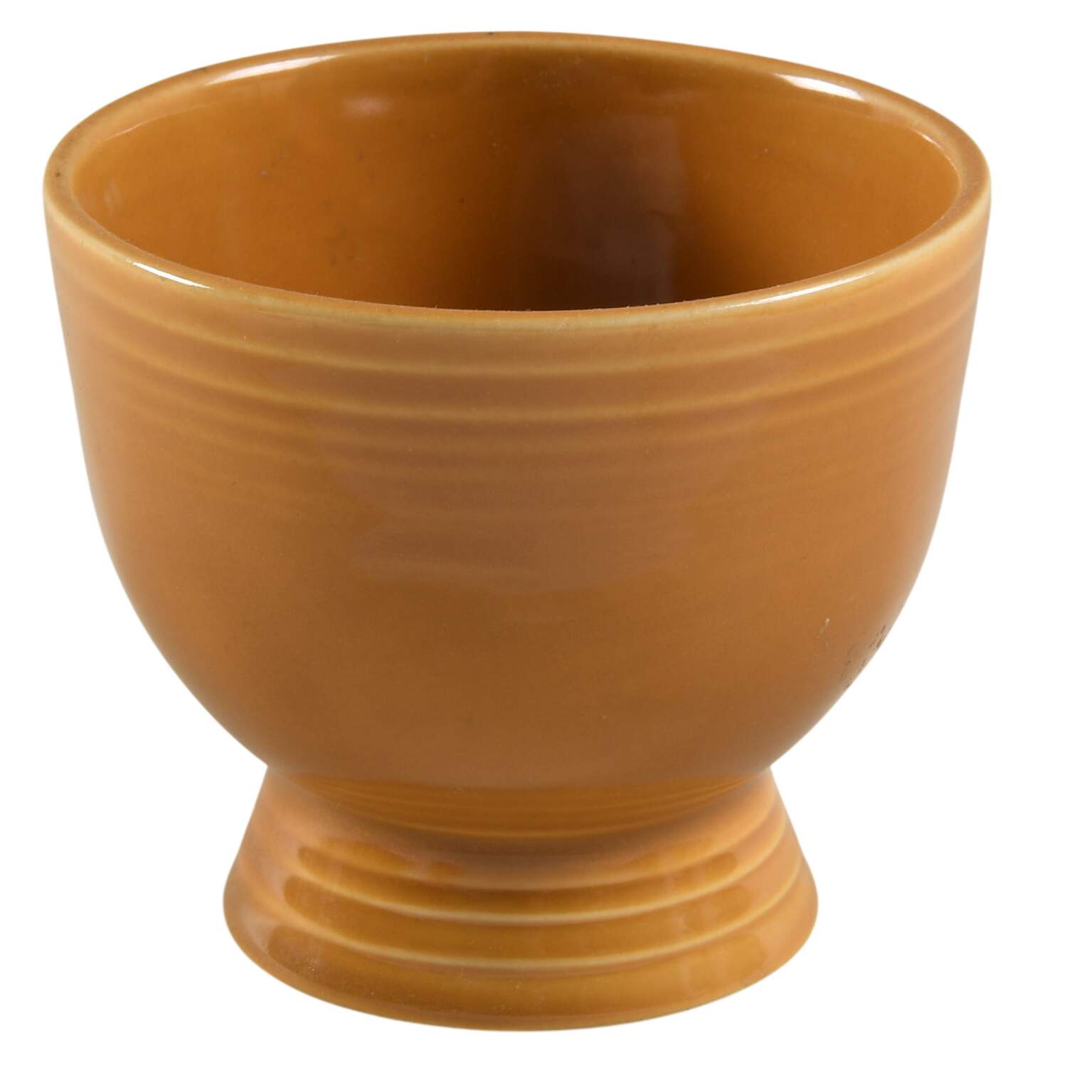 Fiesta Antique Gold (Ironstone) Sugar Bowl No Lid by Homer Laughlin -1