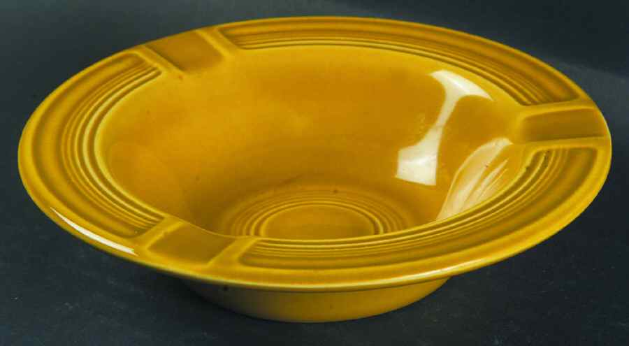 Fiesta Antique Gold (Ironstone) Small Ashtray by Homer Laughlin -1