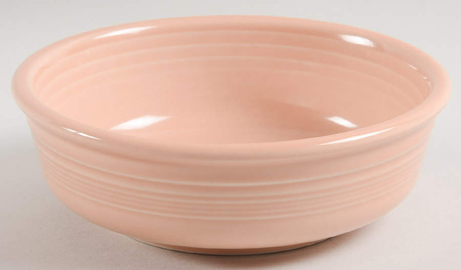 Fiesta Apricot (Intro 1986) Coupe Cereal Bowl by Homer Laughlin -1