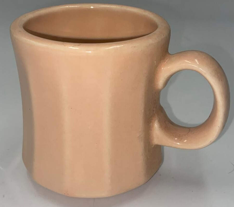 Fiesta Apricot (Intro 1986) Tower Mug by Homer Laughlin -1