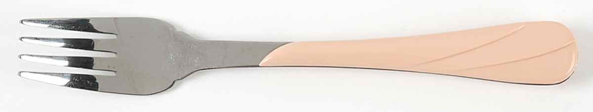 Fiesta Apricot (Intro 1986) Individual Salad Fork by Homer Laughlin -1