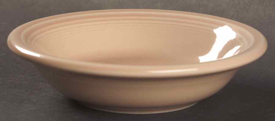 Fiesta Apricot (Intro 1986) Fruit/Dessert (Sauce) Bowl by Homer Laughlin -1