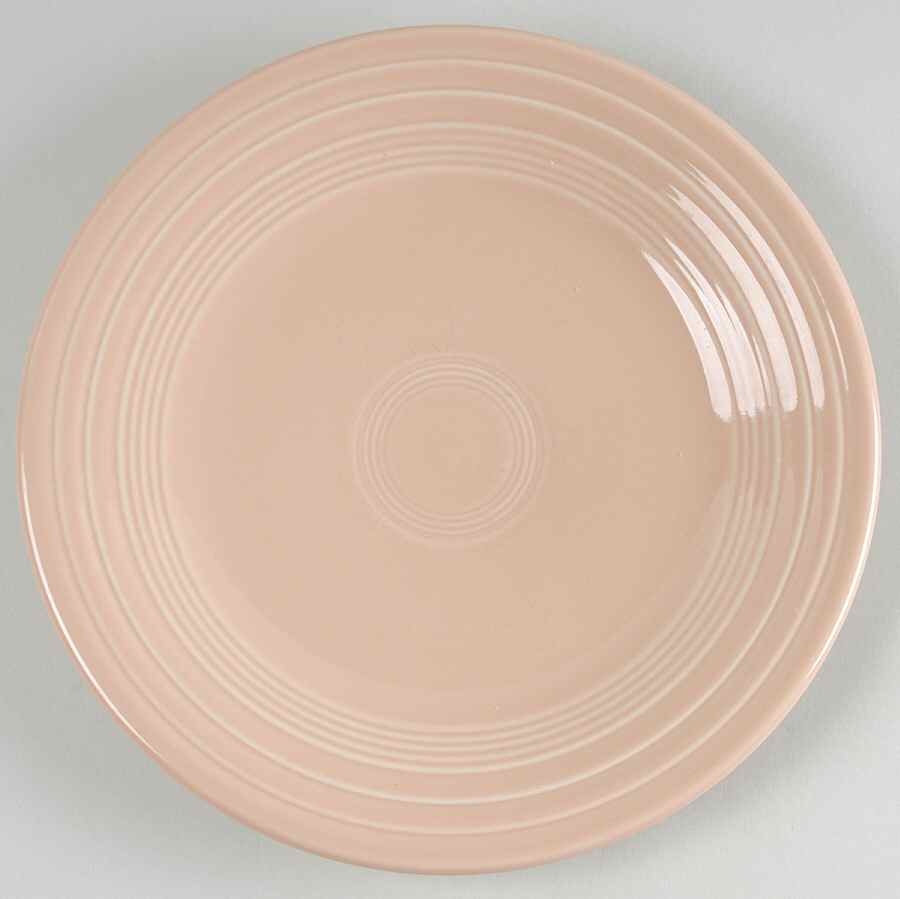 Fiesta Apricot (Intro 1986) Luncheon Plate by Homer Laughlin -1