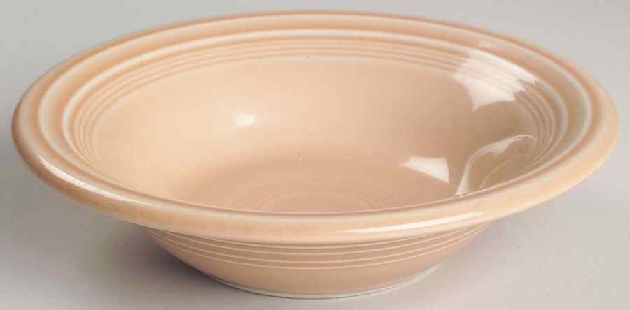 Fiesta Apricot (Intro 1986) Stacking Bowl by Homer Laughlin -1