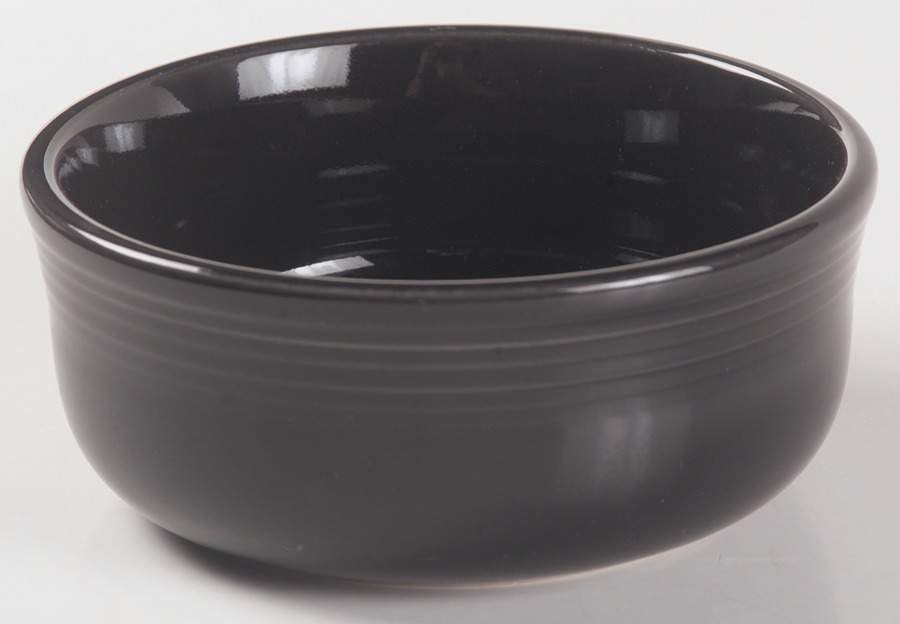 Fiesta Black (Intro 1986) Chowder Bowl by Homer Laughlin -1