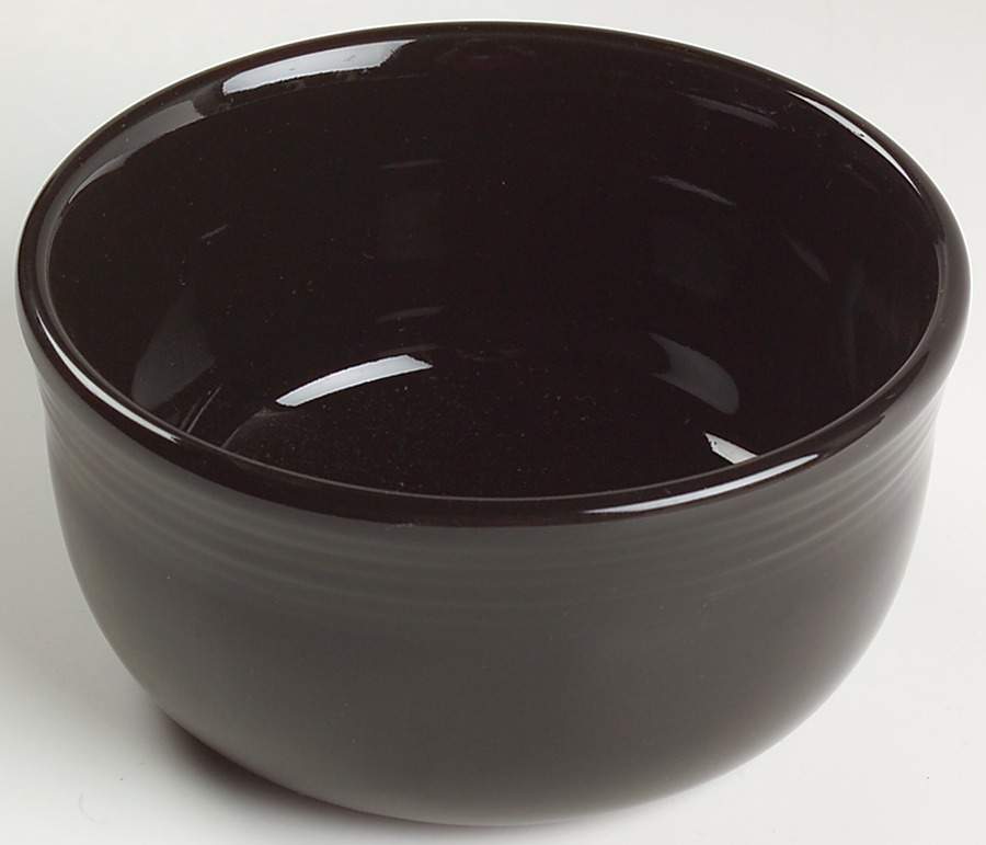Fiesta Black (Intro 1986) Gusto Bowl by Homer Laughlin -1