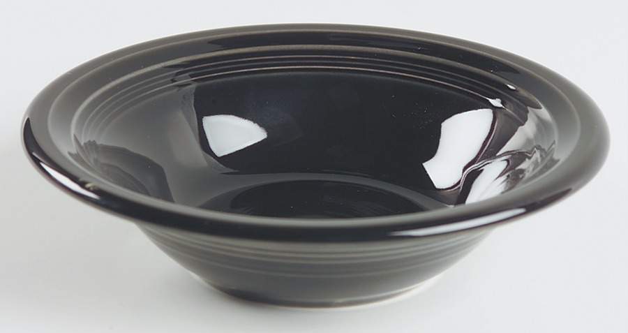 Fiesta Black (Intro 1986) Stacking Bowl by Homer Laughlin -1