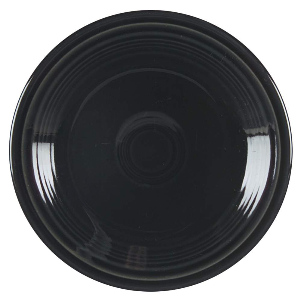 Fiesta Black (Intro 1986) Salad Plate by Homer Laughlin -1
