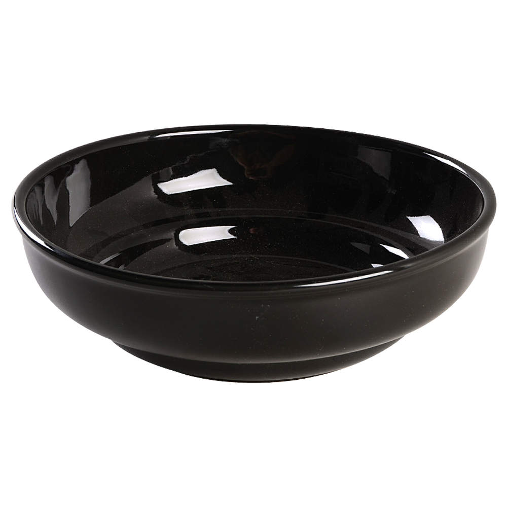 Fiesta Black (Intro 1986) 48 Oz Betty Bowl by Homer Laughlin -1