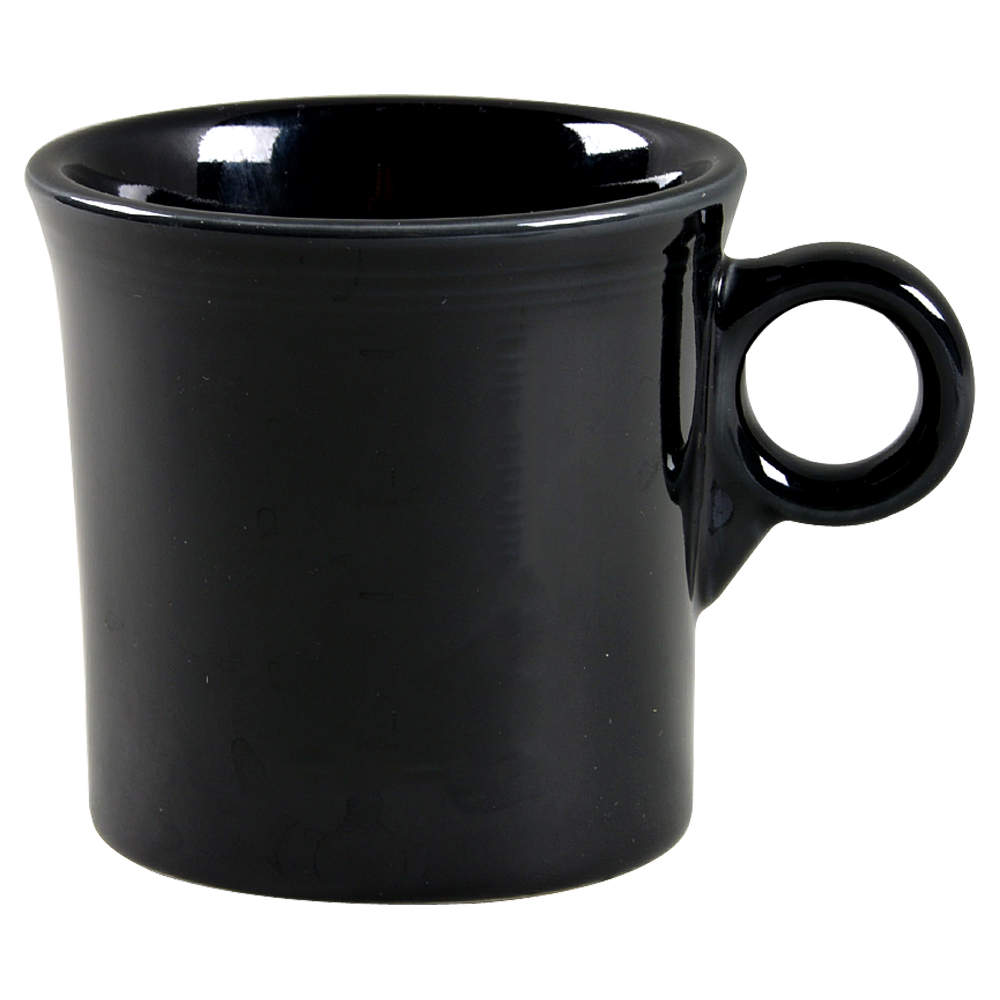 Fiesta Black (Intro 1986) Mug by Homer Laughlin -1
