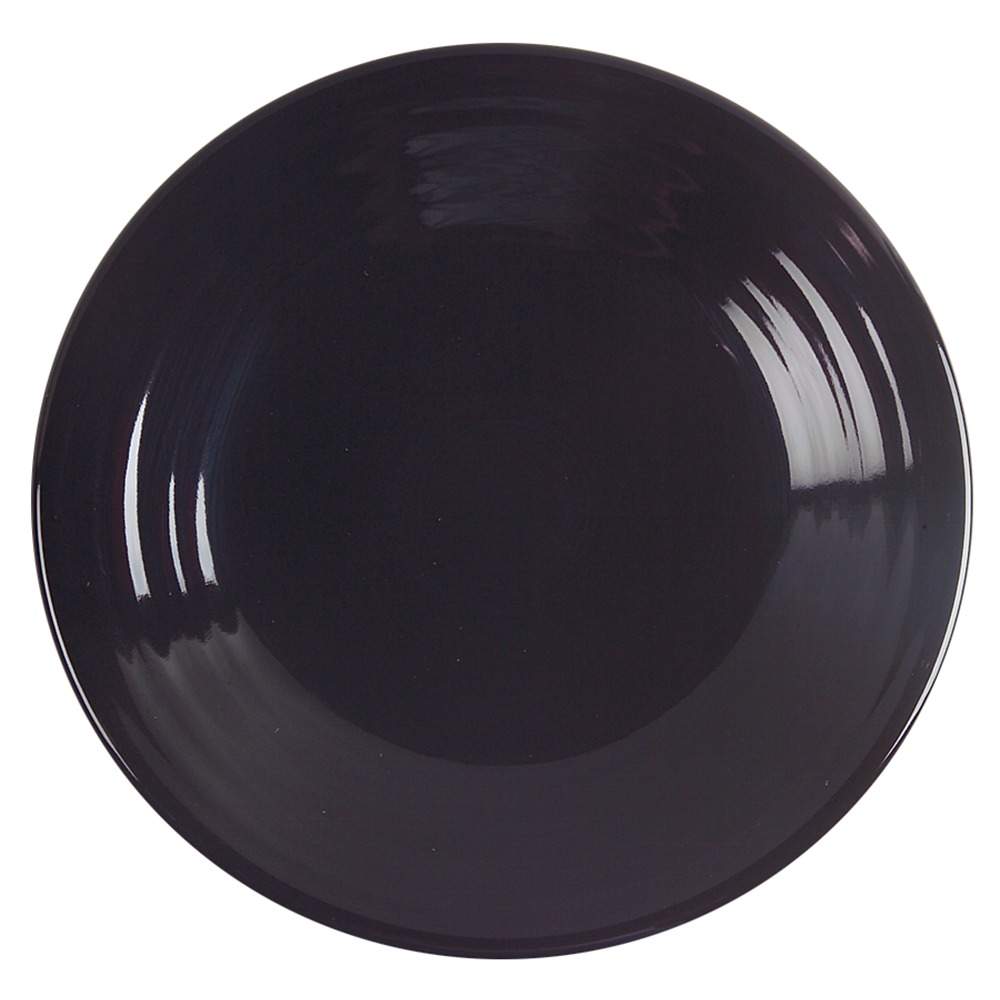 Fiesta Black (Intro 1986) Luncheon Plate by Homer Laughlin -1
