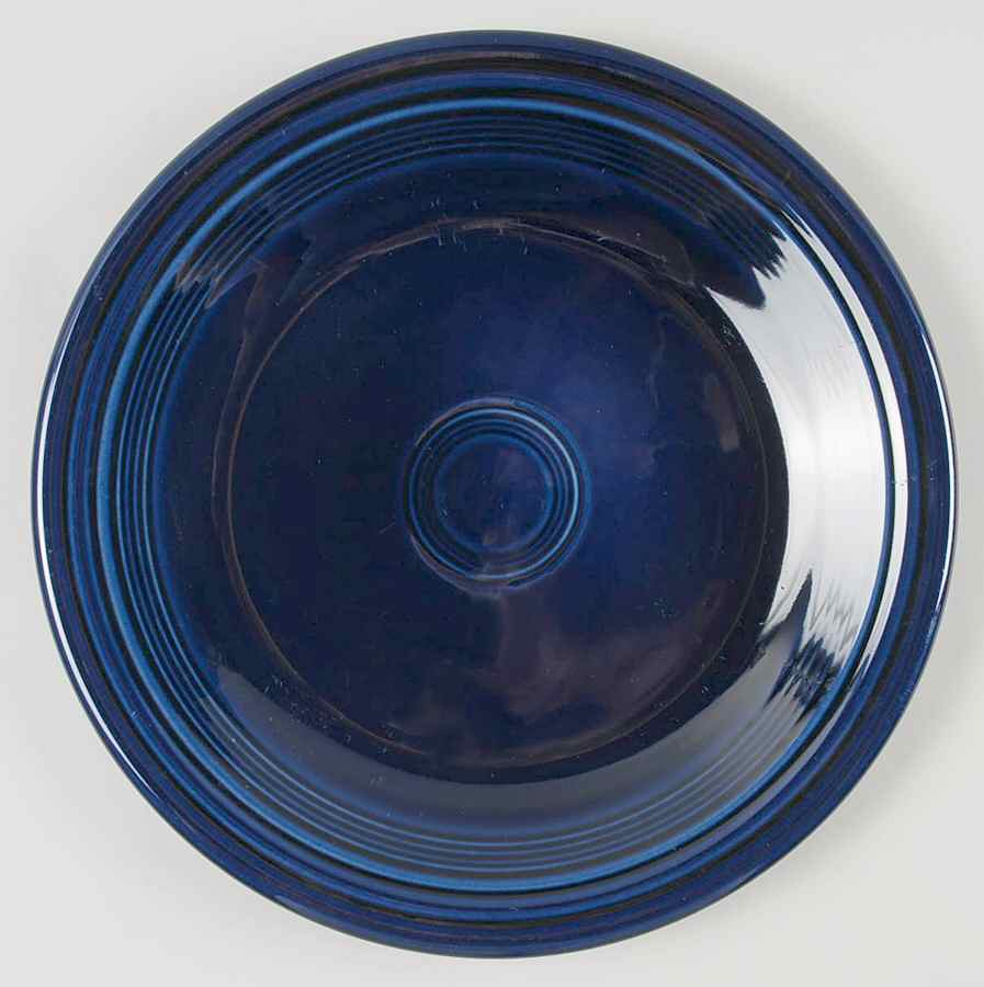 Fiesta Cobalt Blue (Older) Dinner Plate by Homer Laughlin -1