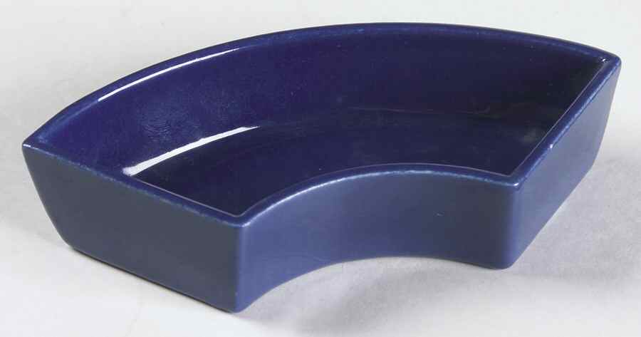 Fiesta Cobalt Blue (Older) Side Dish for 6-Piece Relish Set by Homer Laughlin -1