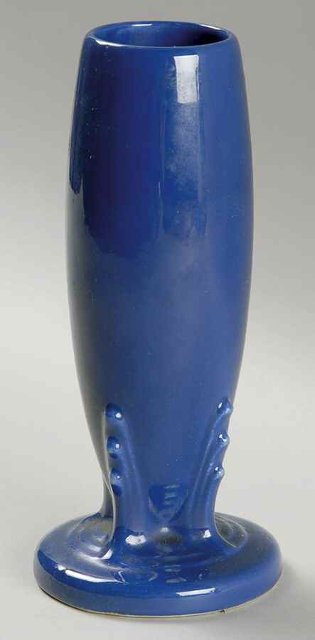 Fiesta Cobalt Blue (Older) 6" Bud Vase by Homer Laughlin -1