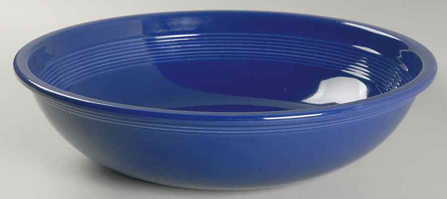 Fiesta Cobalt Blue (Older) Large Fruit Bowl by Homer Laughlin -1