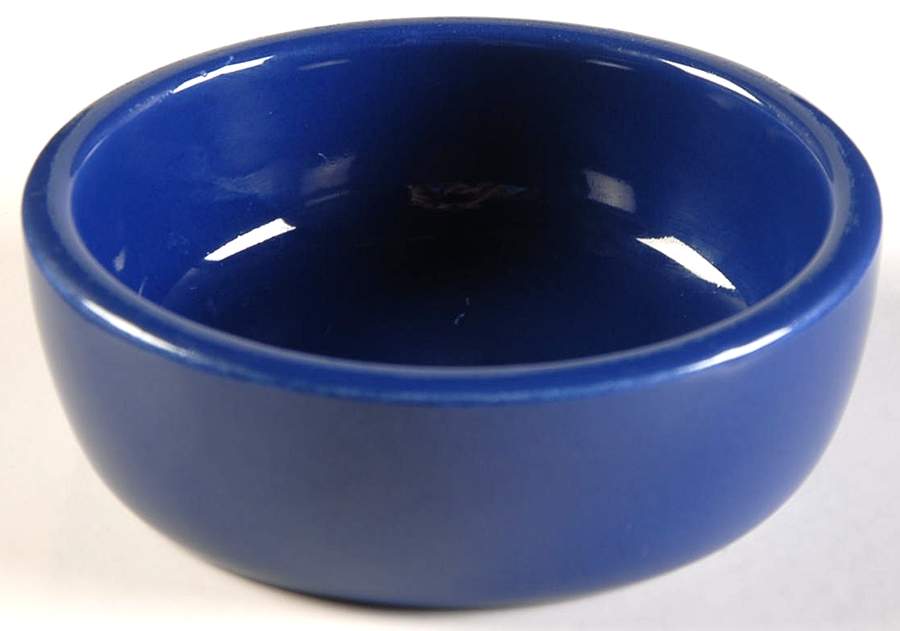 Fiesta Cobalt Blue (Older) Center Dish for 6-Piece Relish Set by Homer Laughlin -1