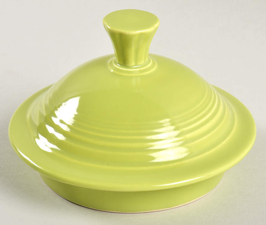 Fiesta Chartreuse (Older) Lid for Coffee Pot by Homer Laughlin -1