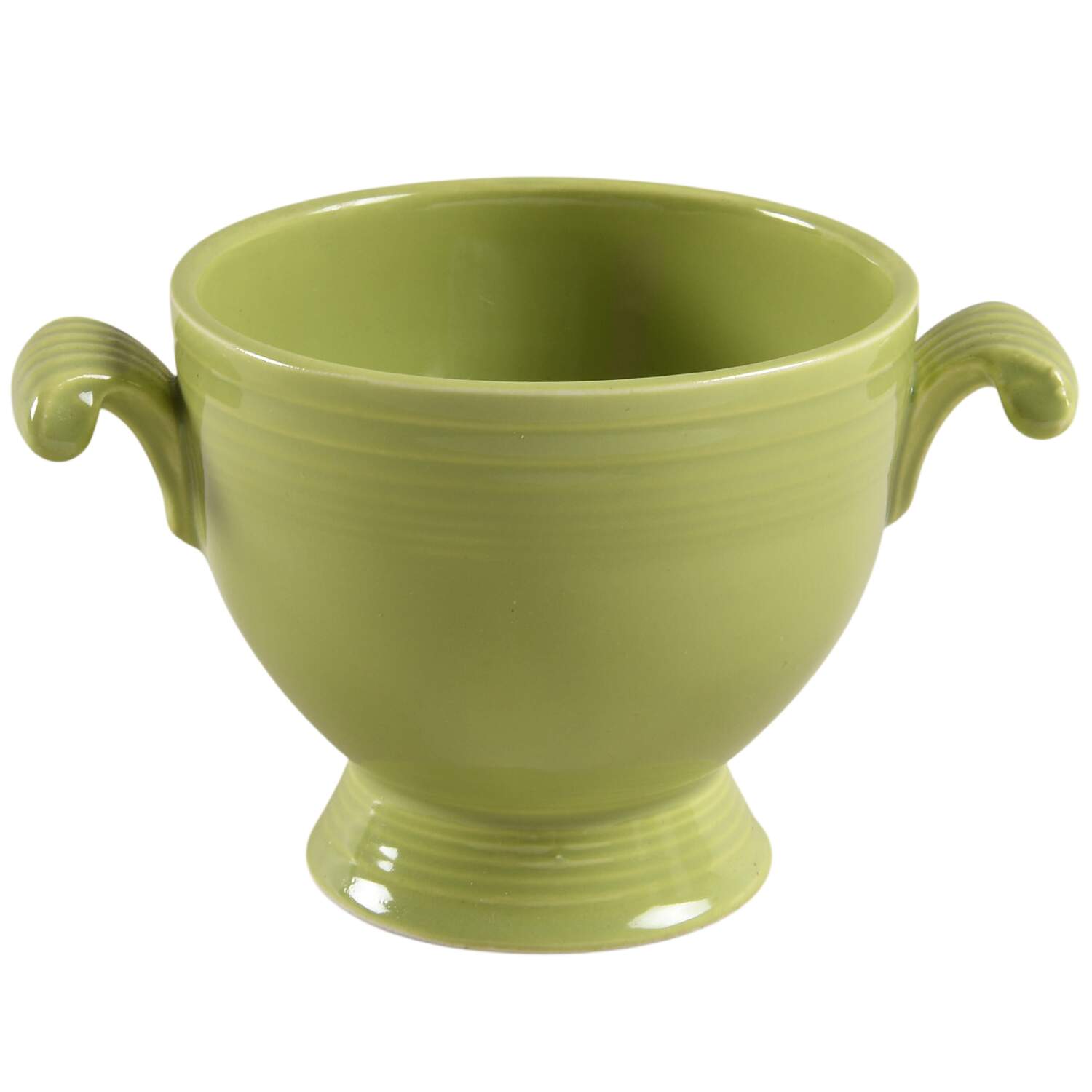 Fiesta Chartreuse (Older) Sugar Bowl No Lid by Homer Laughlin -1