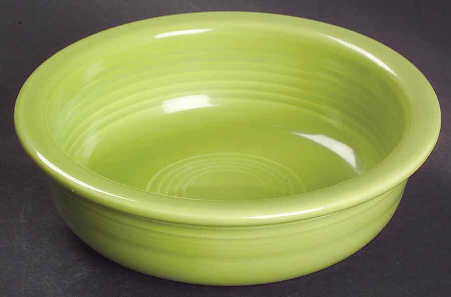 Fiesta Chartreuse (Older) 5 1/2" Fruit Bowl by Homer Laughlin -1