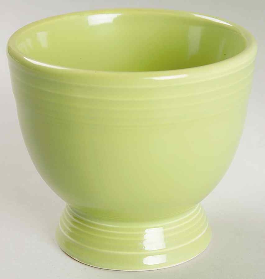 Fiesta Chartreuse (Older) Single Egg Cup by Homer Laughlin -1