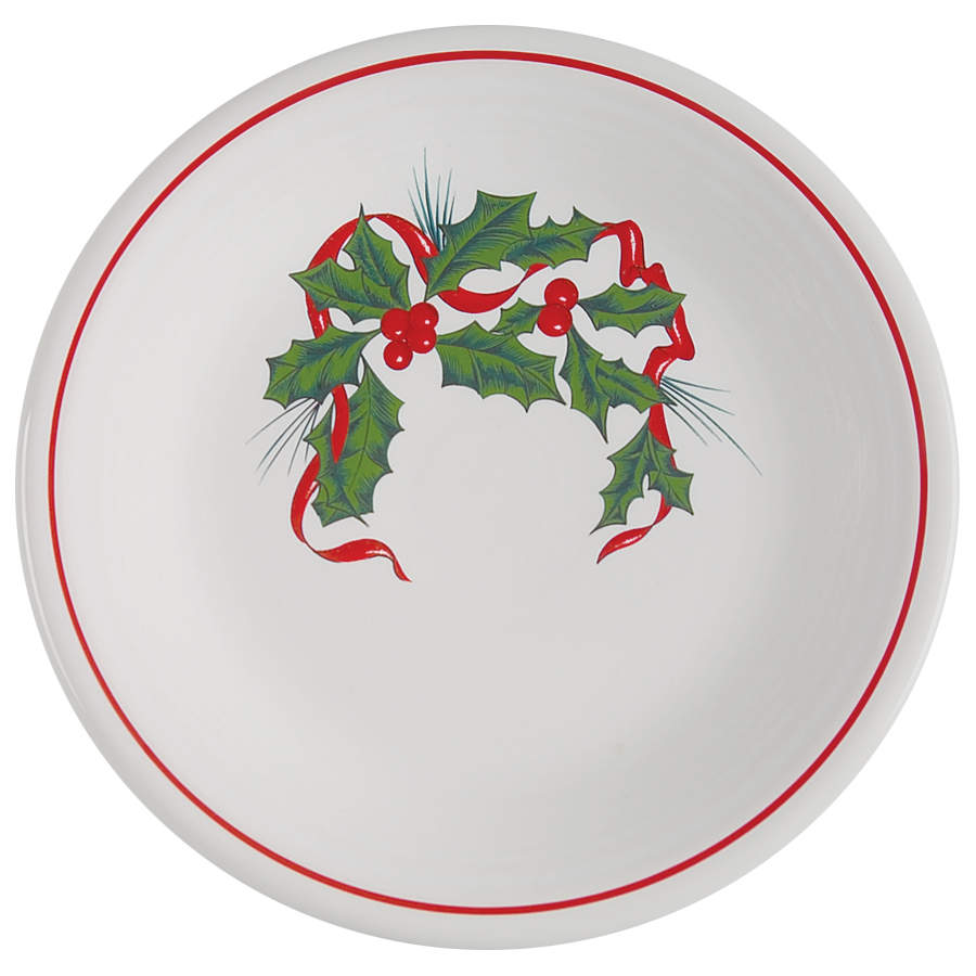 Holiday Fiesta (With Ribbon) Salad Plate by Homer Laughlin -1