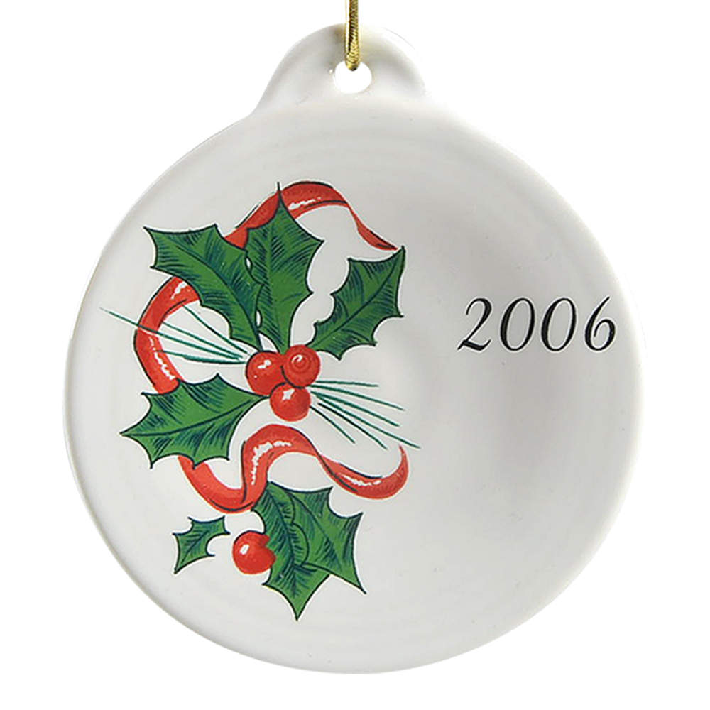 Holiday Fiesta (With Ribbon) Ornament by Homer Laughlin -1