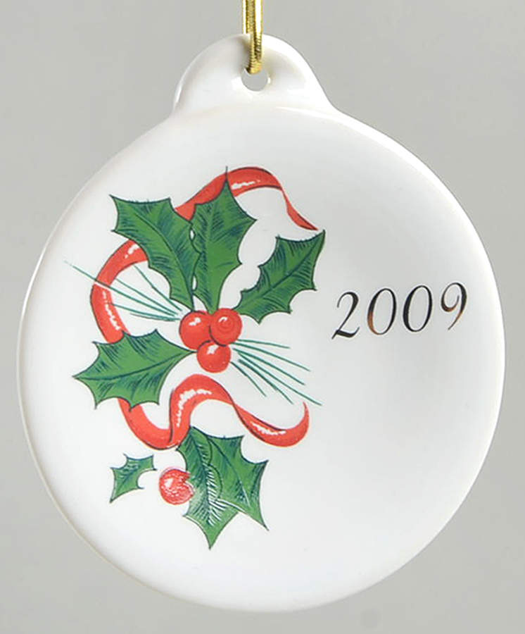 Holiday Fiesta (With Ribbon) Ornament by Homer Laughlin -1