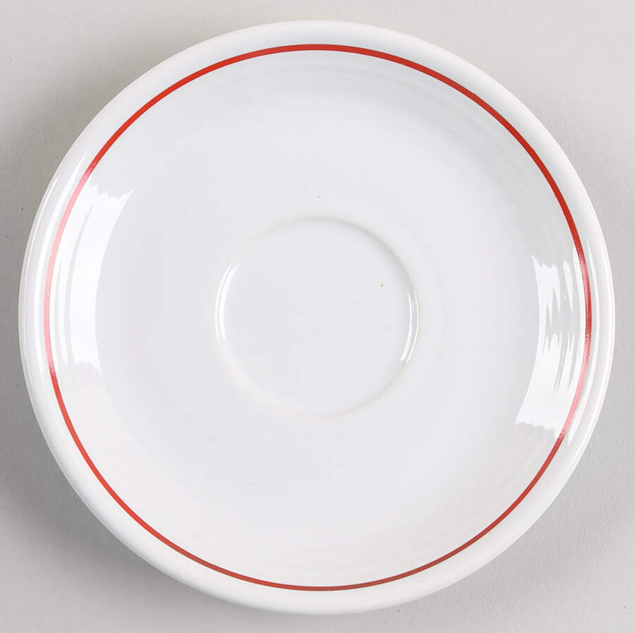 Holiday Fiesta (With Ribbon) Saucer by Homer Laughlin -1