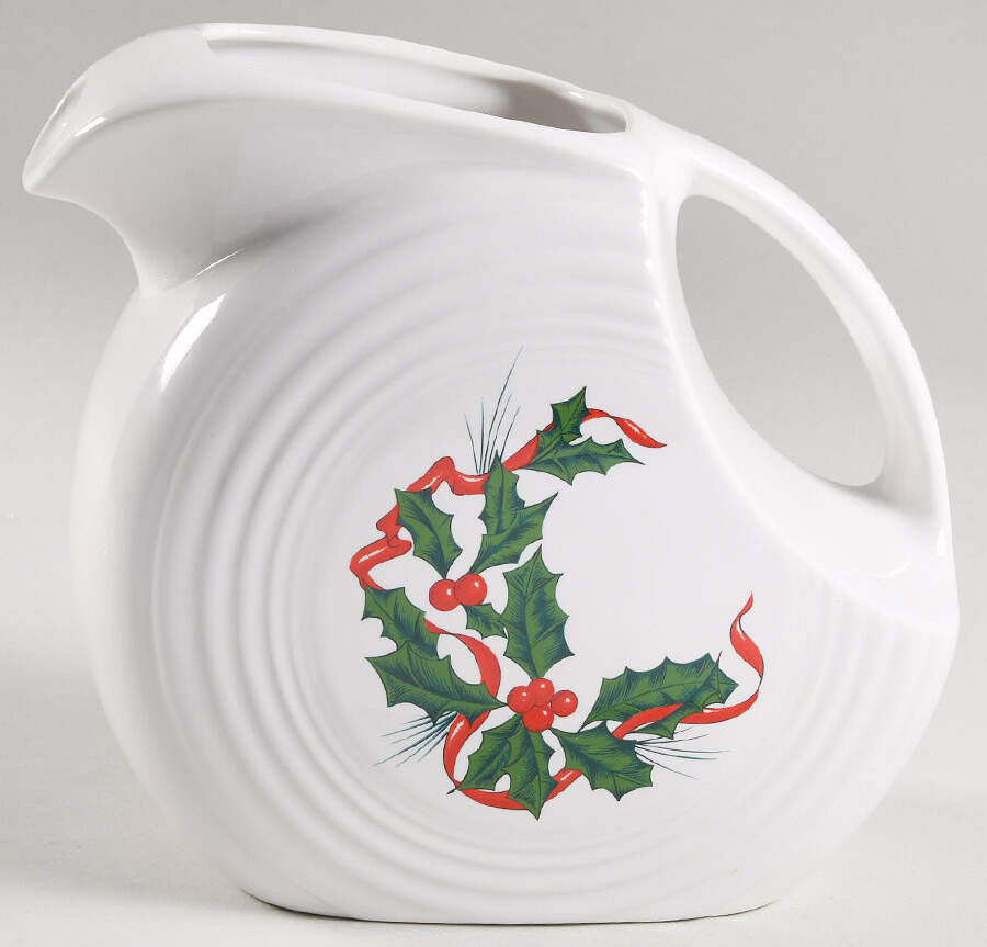 Holiday Fiesta (With Ribbon) 56 Oz Pitcher by Homer Laughlin -1