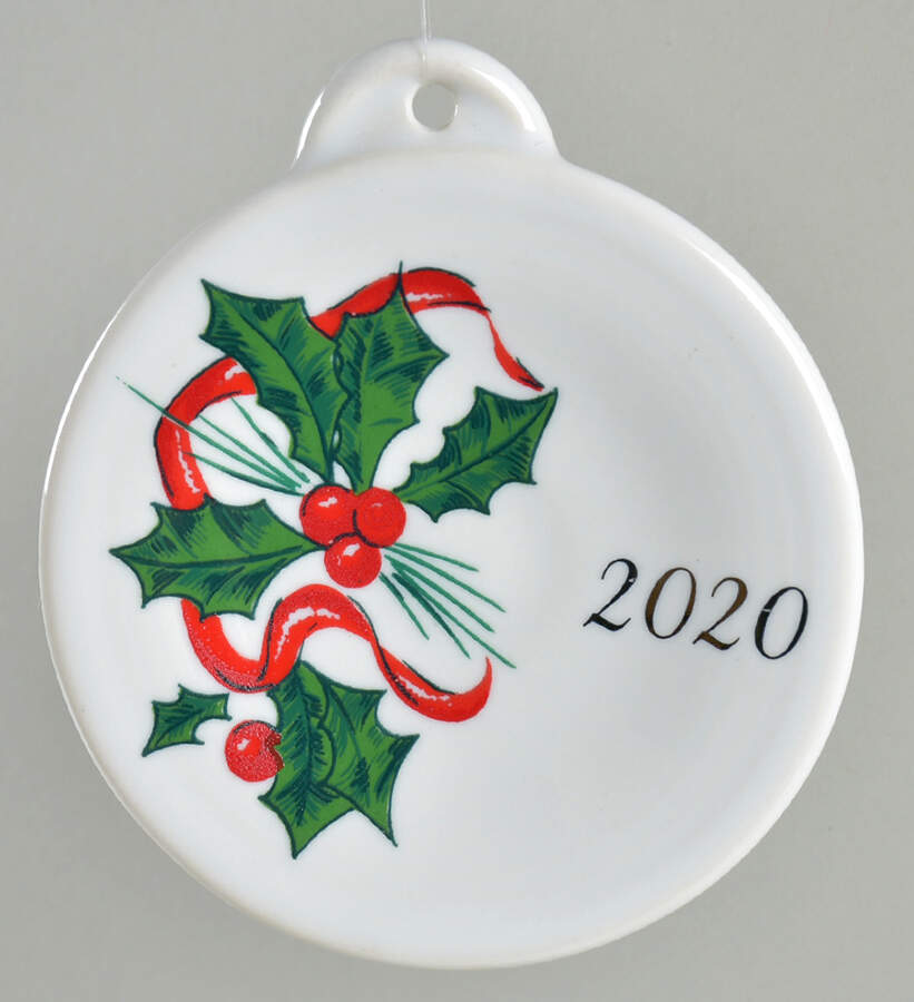 Holiday Fiesta (With Ribbon) Ornament by Homer Laughlin -1