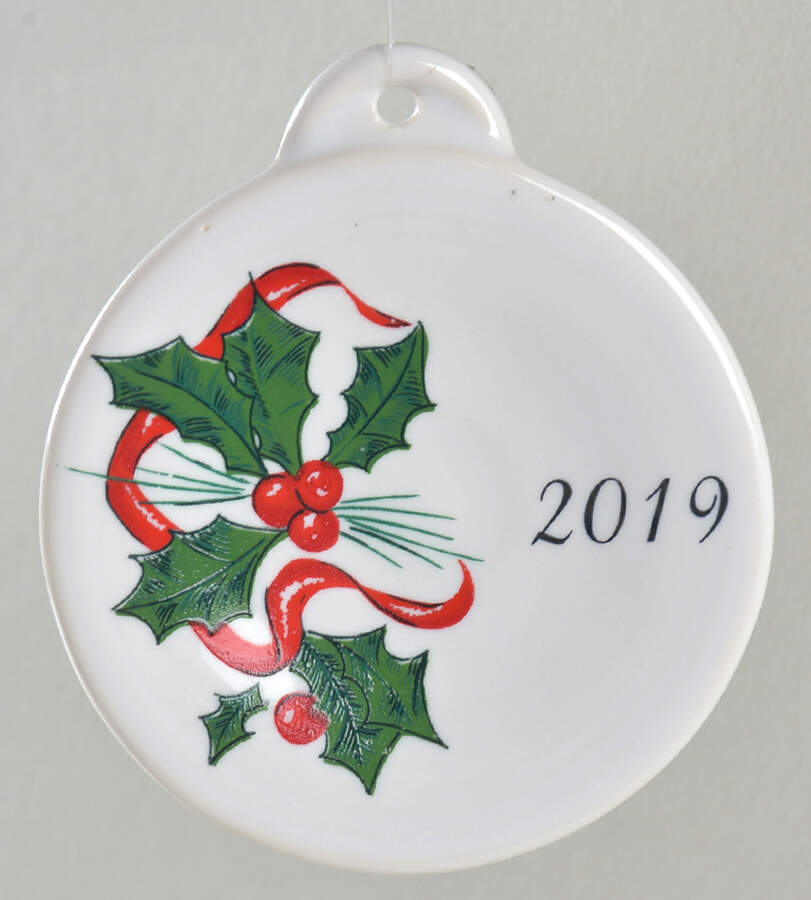 Holiday Fiesta (With Ribbon) Ornament by Homer Laughlin -1