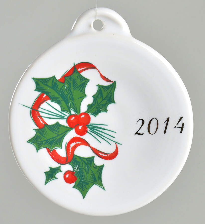Holiday Fiesta (With Ribbon) Ornament by Homer Laughlin -1