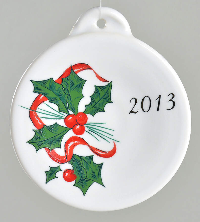 Holiday Fiesta (With Ribbon) Ornament by Homer Laughlin -1