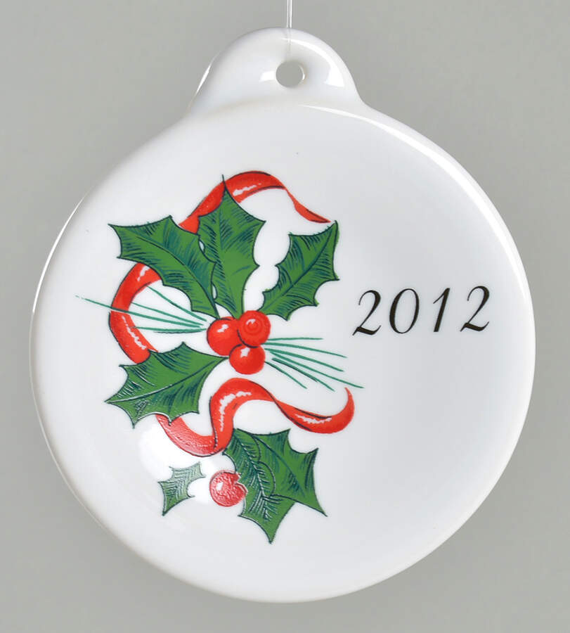 Holiday Fiesta (With Ribbon) Ornament by Homer Laughlin -1