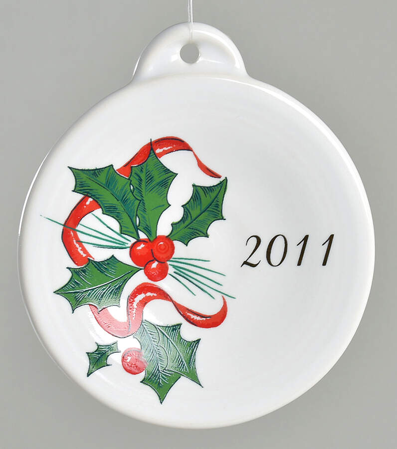 Holiday Fiesta (With Ribbon) Ornament by Homer Laughlin -1