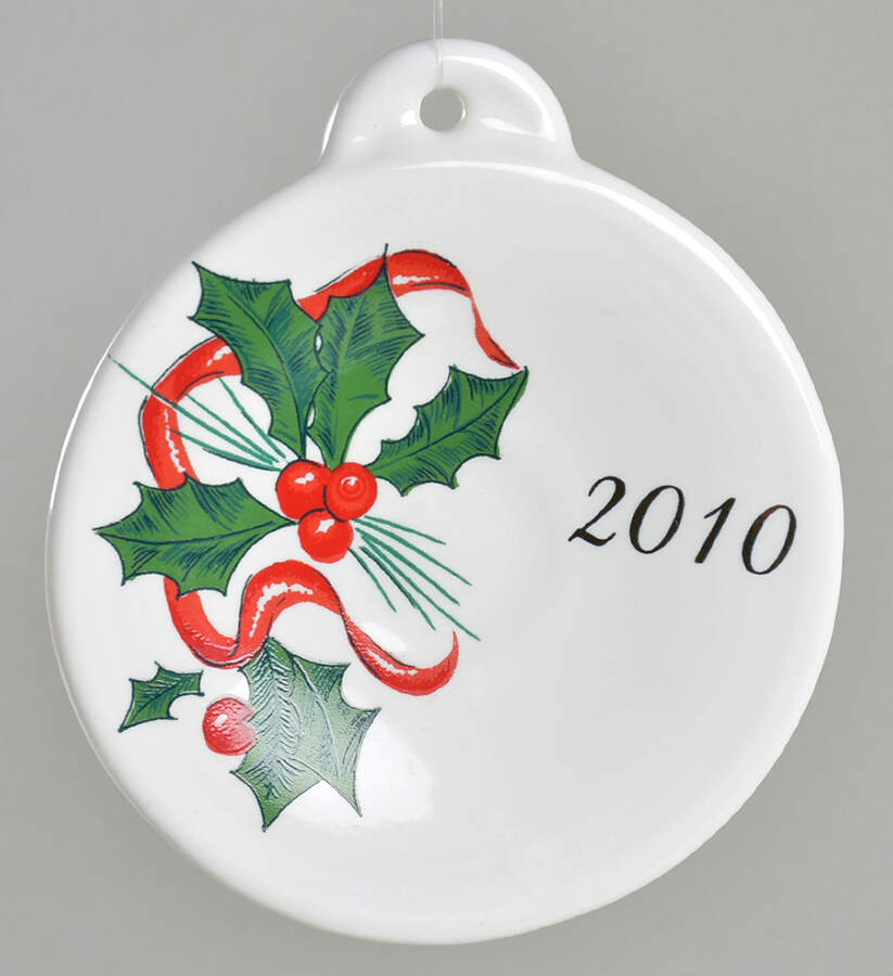 Holiday Fiesta (With Ribbon) Ornament by Homer Laughlin -1